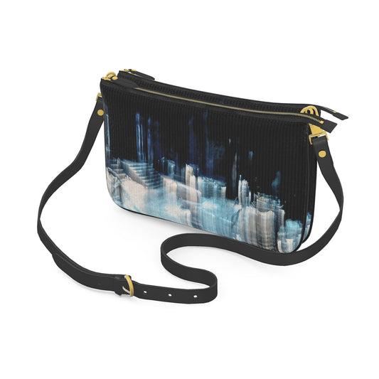 Sac Pochette Double Zip "Cathédrale de Glace"