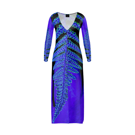 Cardigan long pour dames "Up Secret du Feuillage "