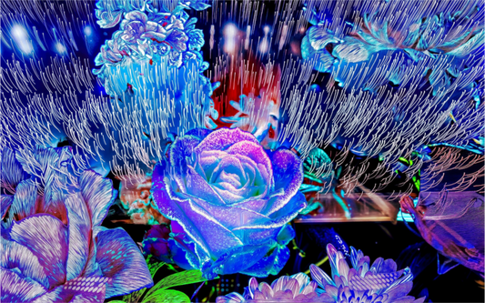 Main image Lorsque la lumière se souvient des fleurs