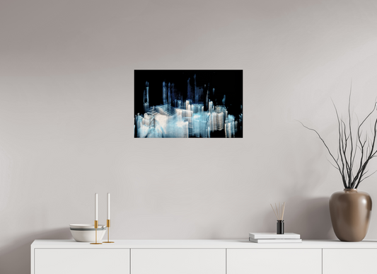 64 x 40 cm, Tirage simple sur papier photo Fuji Crystal Pearl Cathédrale de glace brisée