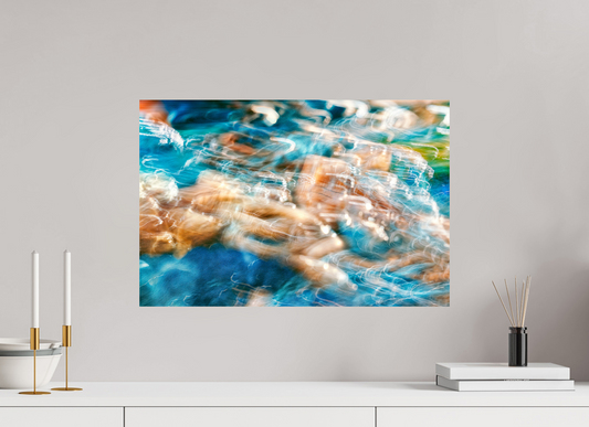60 x 40 cm, Tirage simple sur papier photo Fuji Crystal Pearl La danse des eaux secrètes