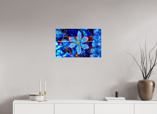 63,8 x 40 cm, 3 Tirage photo sous Verre acrylique La fleur qui rêvait d’étoiles
