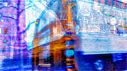 Main image Le mur de lumière n’a rien interrompu