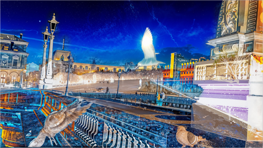 Main image Les oiseaux gardaient la ville pendant que nous dormions