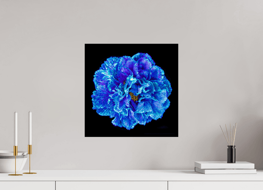 Le Cœur Bleu qui S’ouvre à la Nuit - Idealart