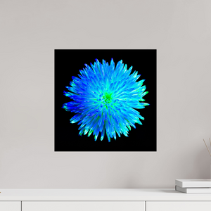 40 x 40 cm, Tirage simple sur papier photo Fuji Crystal Pearl L’Astre Bleu