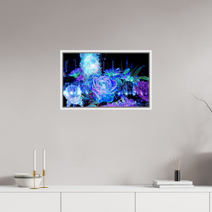 64 x 40 cm, 9 Caisse américaine Blanche La Rosée des Étoiles