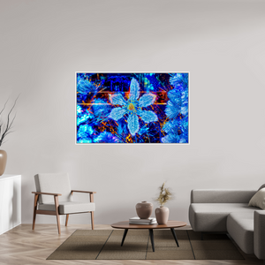 159,6 x 100 cm, 9 Caisse américaine Blanche La fleur qui rêvait d’étoiles