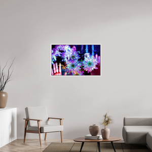 96 x 60 cm, 9 Caisse américaine Blanche Pétales contre ma peau, lumière contre la tienne