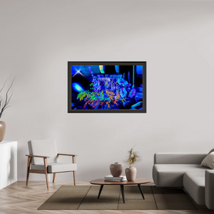 128 x 80 cm, 11 Cadre Noir-Or Le bouquet où nos rêves s’illuminent