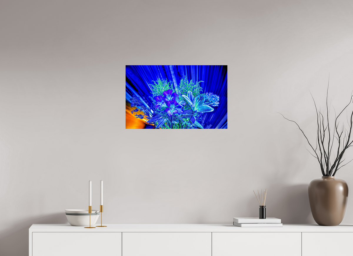 64 x 40 cm, Tirage simple sur papier photo Fuji Crystal Pearl Floraisons dans le vent lumineux