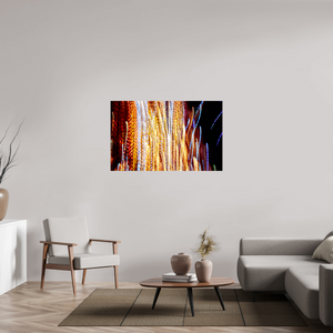 128 x 80 cm, Tirage photo contrecollé sur Dibond Ode aux filaments célestes