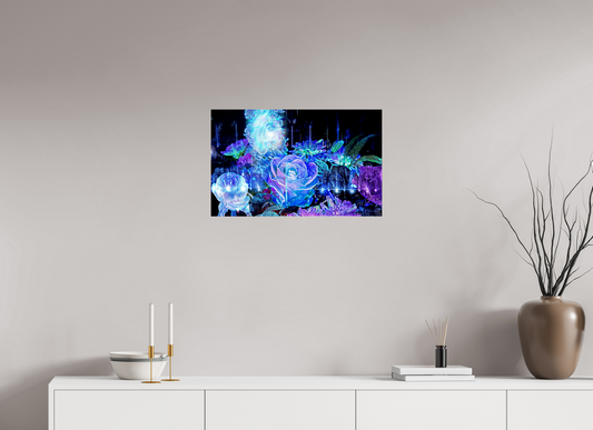 64 x 40 cm, Tirage simple sur papier photo Fuji Crystal Pearl La Rosée des Étoiles