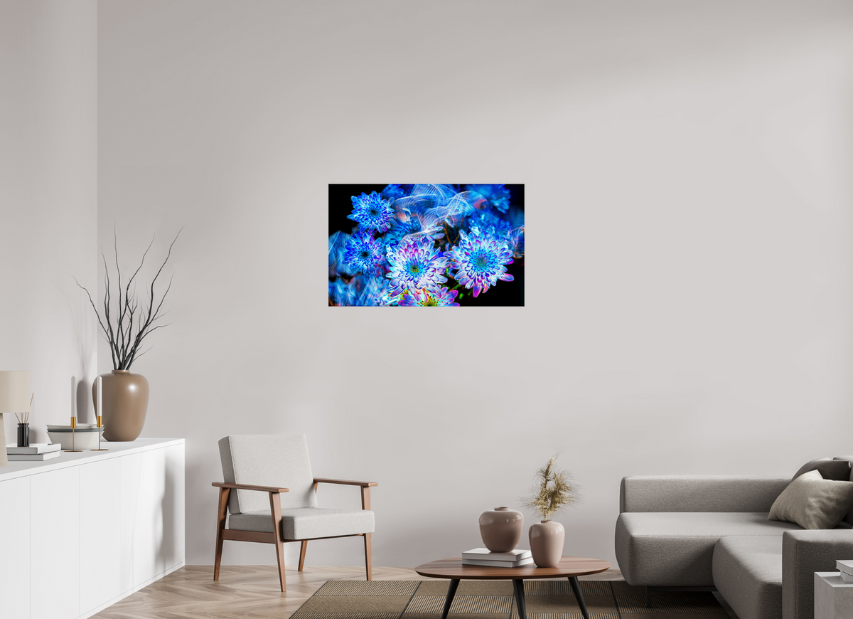 96 x 60 cm, Tirage simple sur papier photo Fuji Crystal Pearl Éclosions dans le courant céleste