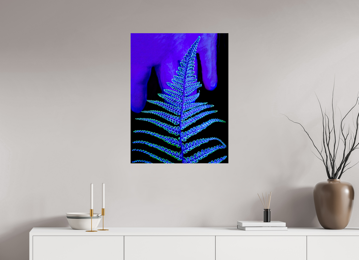 60 x 80 cm, Tirage photo contrecollé sur Dibond Le Code Secret du Feuillage