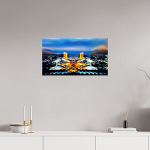 69,9 x 40 cm, 3 Tirage photo sous Verre acrylique Le Palais des Jumeaux Célestes