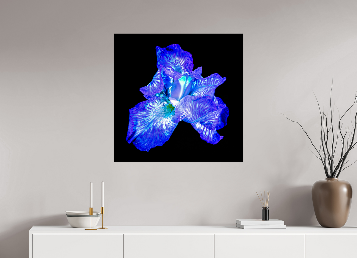 80 x 80 cm, Tirage simple sur papier photo Fuji Crystal Pearl L’Opale des Ombres
