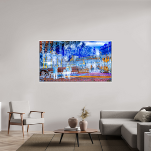 176 x 99 cm, 9 Caisse américaine Blanche Ce que la ville protège encore