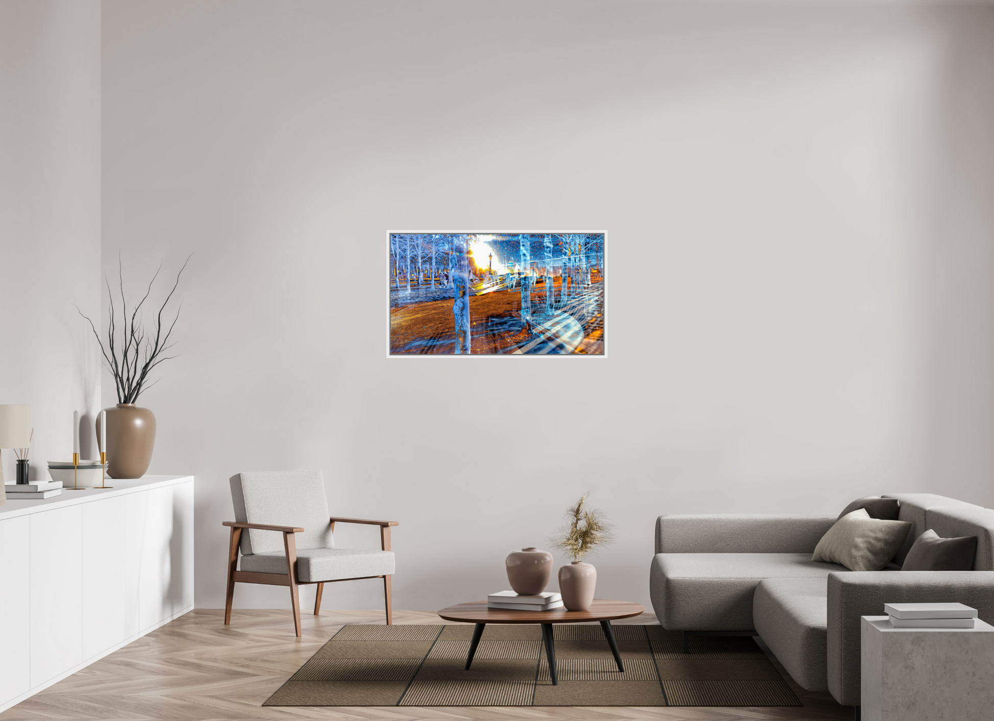 112 x 63 cm, 9 Caisse américaine Blanche Quand les corps ont appris à se fondre dans la lumière