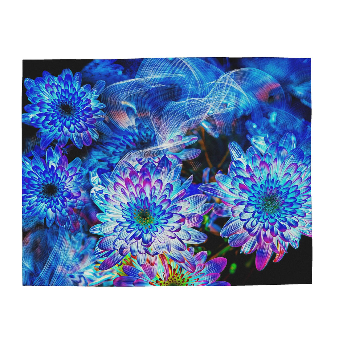 "Celestial Current" Silk Shawl