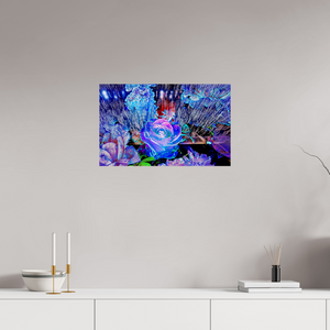 64 x 40 cm, Tirage simple sur papier photo Fuji Crystal Pearl Lorsque la lumière se souvient des fleurs