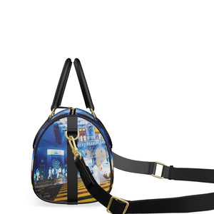 Sac Barrel en cuir Nappa