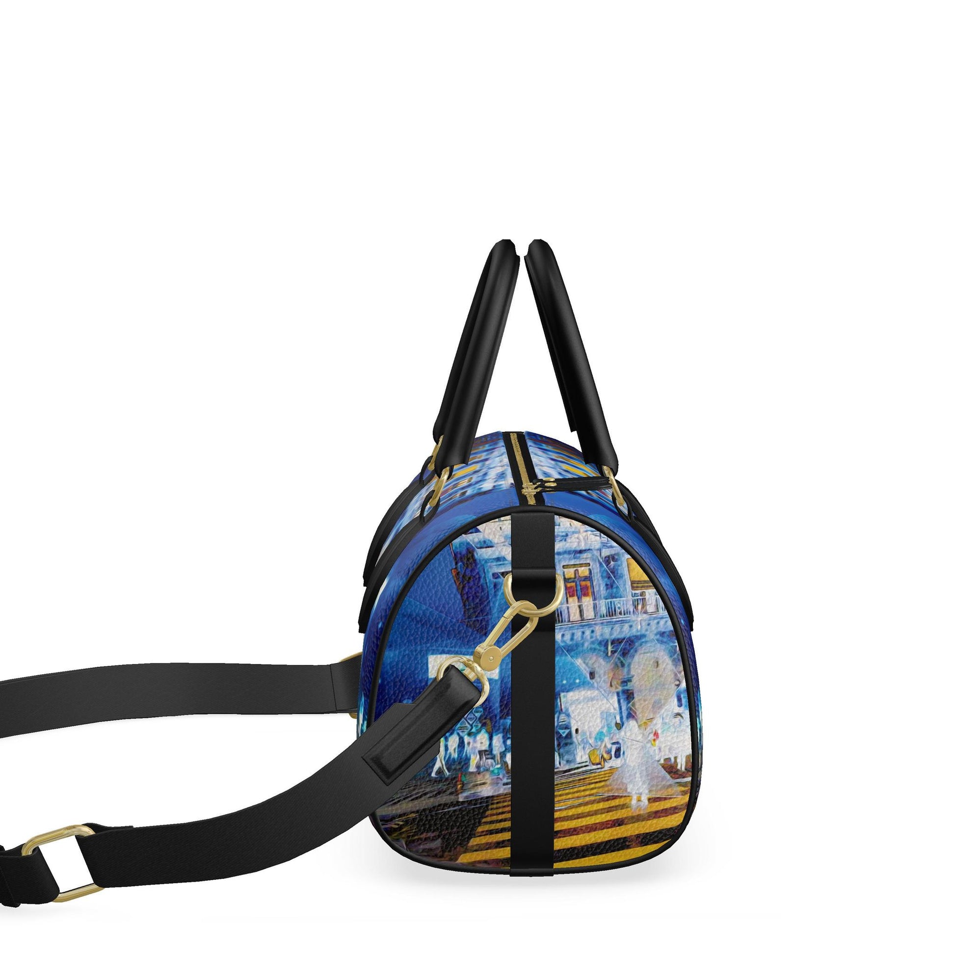 Sac Barrel en cuir Nappa
