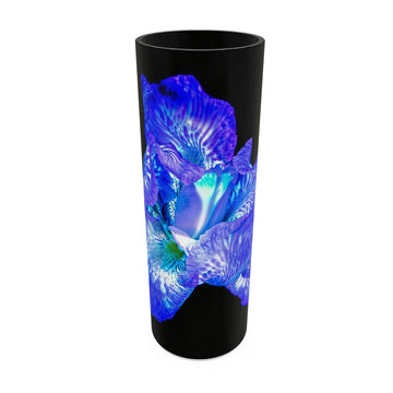 Vase en verre Large "Iris des Ombres"