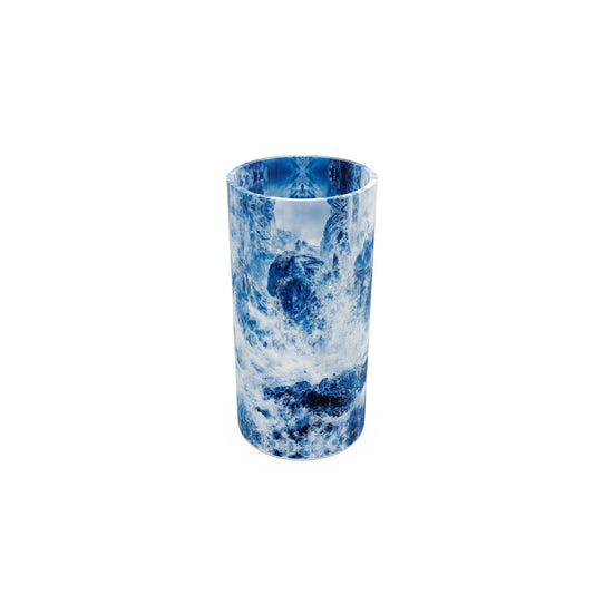 Vase en verre Small "In the Waves"