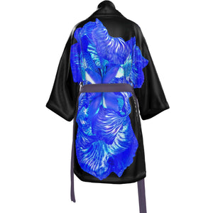 Kimono "Iris with a Luminous Heart"