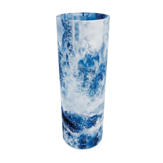 Vase en verre "In the Waves"