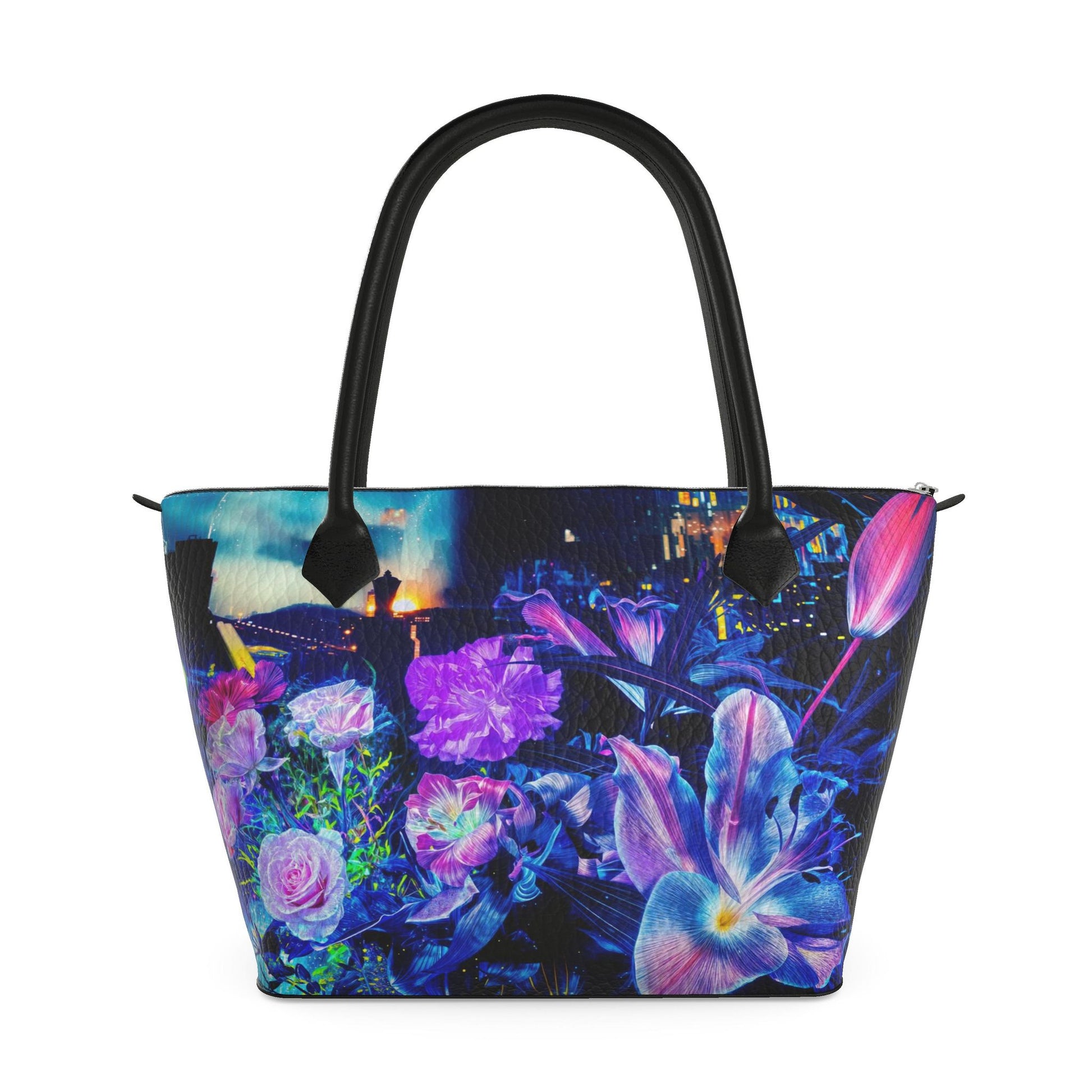 Sac cabas zippé