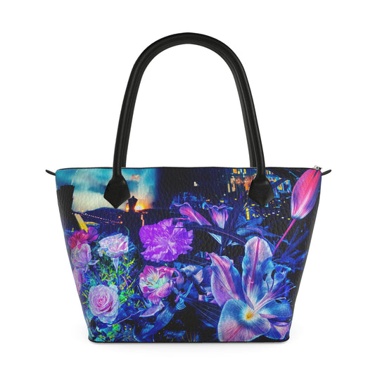 Sac cabas zippé