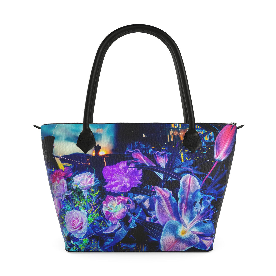 Sac cabas zippé