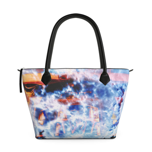 Sac cabas zippé «Un Ciel En Paix»