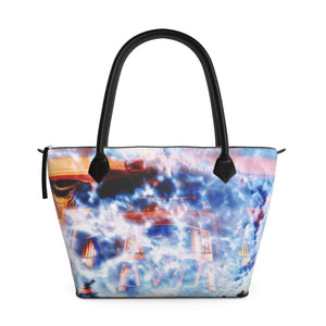 Sac cabas zippé «Un Ciel En Paix»