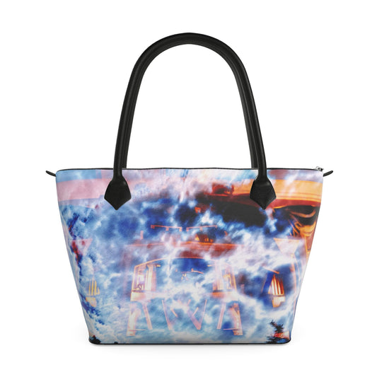 Sac cabas zippé «Un Ciel En Paix»