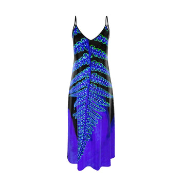 Robe de soirée "Secret du Feuillage"