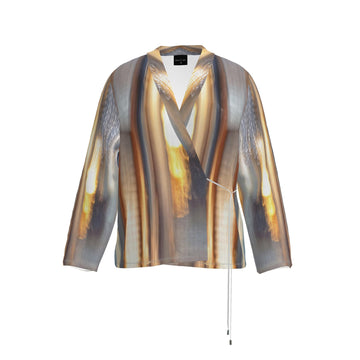 Veste Blazer cache-cœur "Line Of The Day"