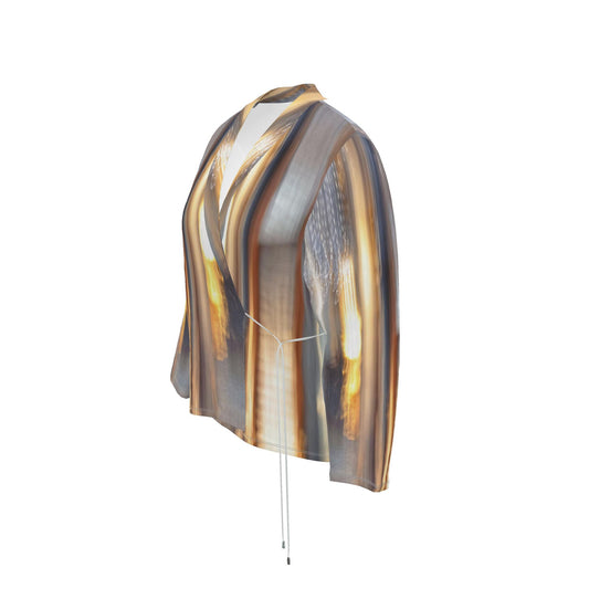 Veste Blazer cache-cœur "Line Of The Day"
