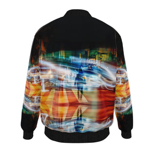 Bomber "Promenade" / Blouson de créateur