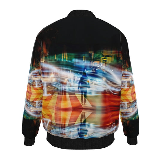 Bomber "Promenade" / Blouson de créateur