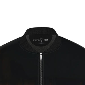 Bomber "Promenade" / Blouson de créateur