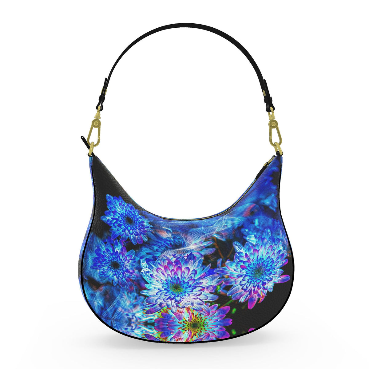 Sac courbé «  Fleurs Célestes  »