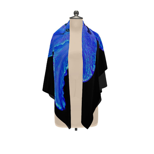 Foulard carré en Soie « Lys Astral »