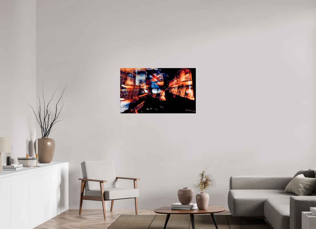 100,1 x 60 cm, Tirage simple sur papier photo Fuji Crystal Pearl Fragments d’un monde incandescent