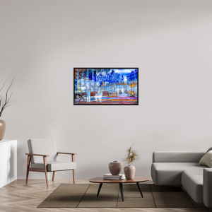 112 x 63 cm, 8 Caisse américaine Noire Ce que la ville protège encore