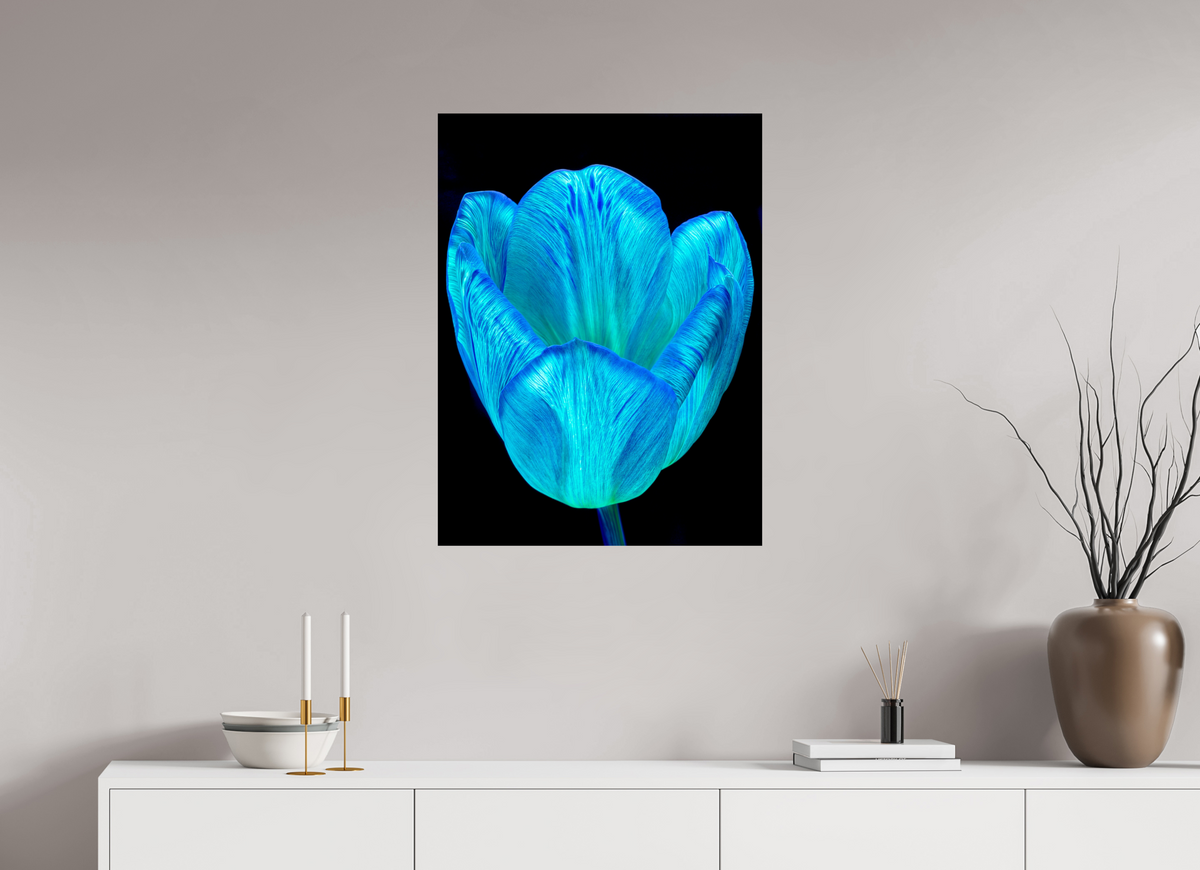 60 x 80 cm, Tirage simple sur papier photo Fuji Crystal Pearl Calice de lumière
