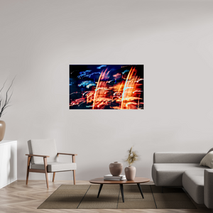 133,4 x 80 cm, Tirage simple sur papier photo Fuji Crystal Pearl Les Ondes du Ciel Invisible