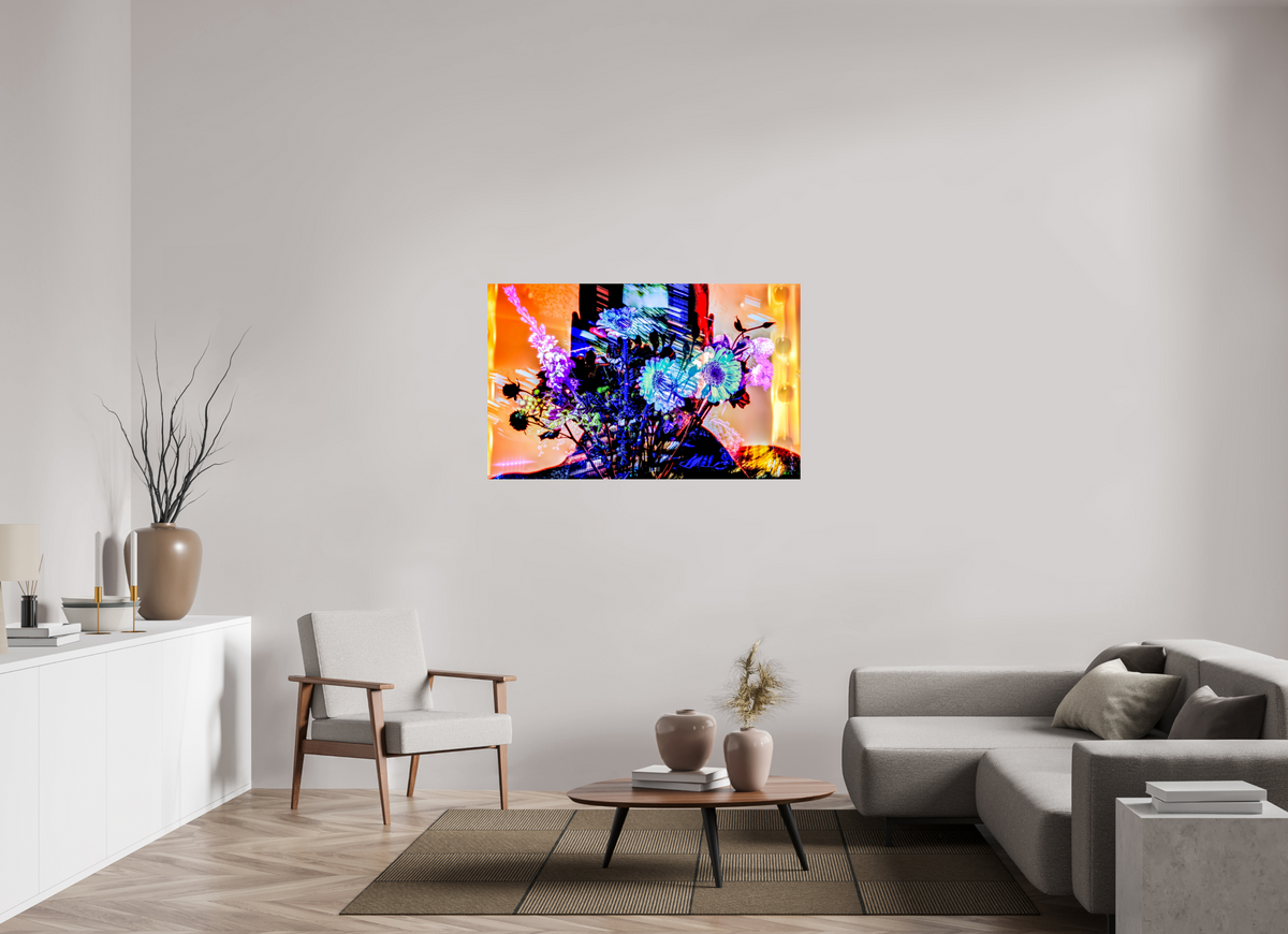 128 x 80 cm, Tirage simple sur papier photo Fuji Crystal Pearl À la lueur de toi, à la couleur de nous